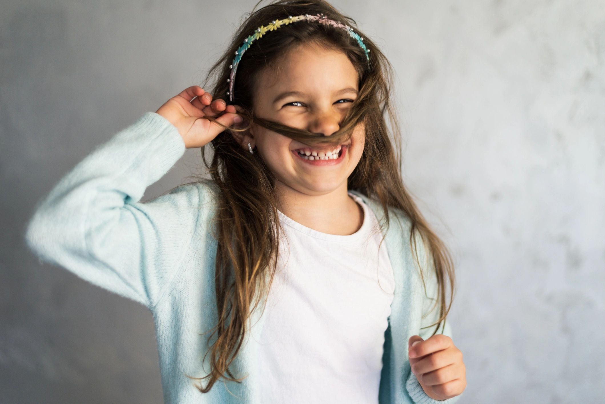 girls hair accessories playful style